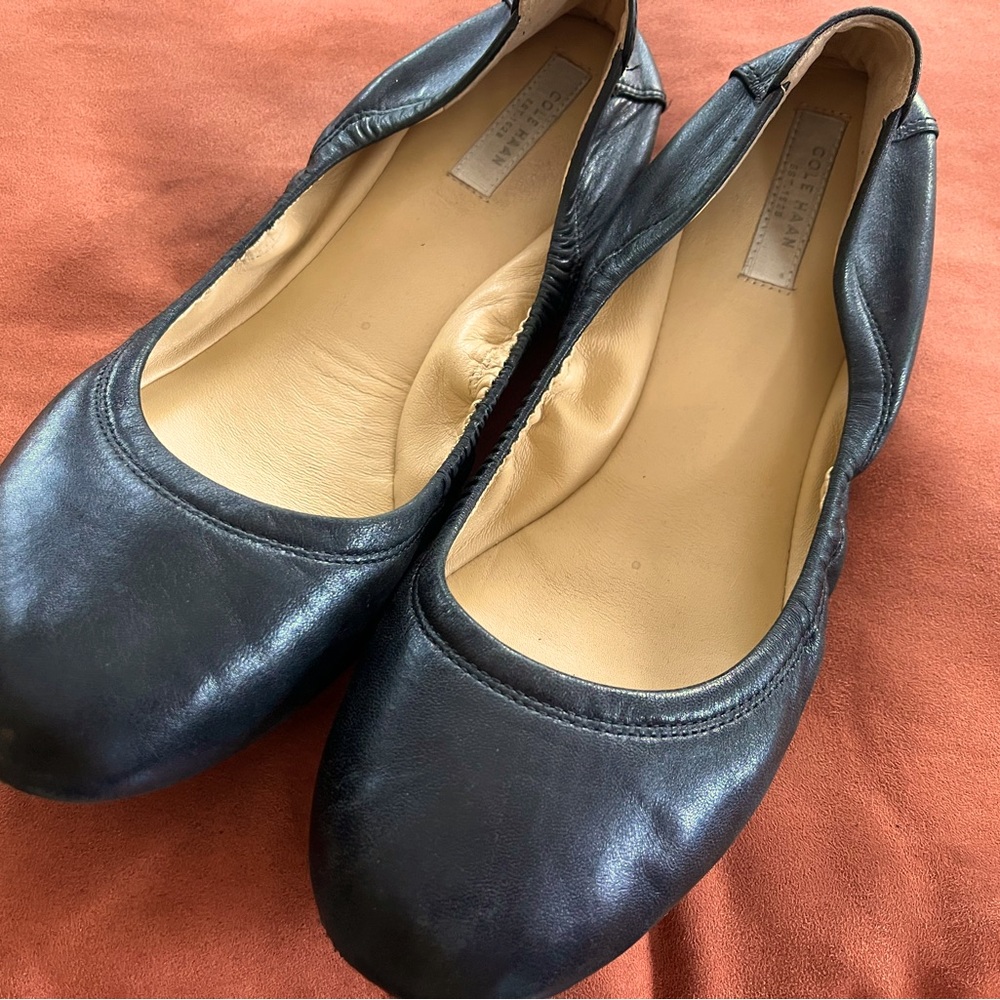 Cole Haan soft leather ballet flats